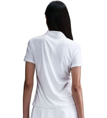 Женское теннисное поло Nike Dri-Fit Victory Short Sleeve - white/black