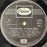 The Beach Boys ‎– 20 Golden Greats (Англия 1976г.)