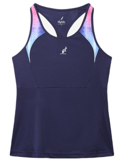 Женский топ теннисный Australian Skin Blaze Ace Tank - небесный