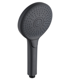 3026-1 Лейка для душа черный 12.5*26.5см (3-функций, кнопка) HANSEN (50/1шт)