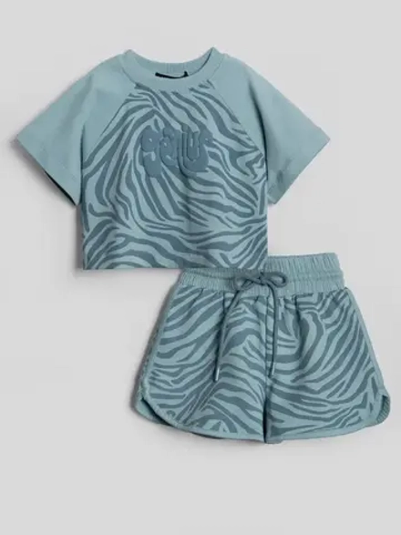 Костюм для девочки спортивный с шортами