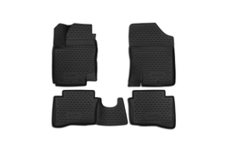 Коврики 3D в салон HYUNDAI i20 2009- 4 шт. (полиуретан) Element.NLC.3D.20.32.210H