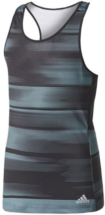 Футболка для девочки теннисная Adidas Girls Advantage Trend Tank - черный