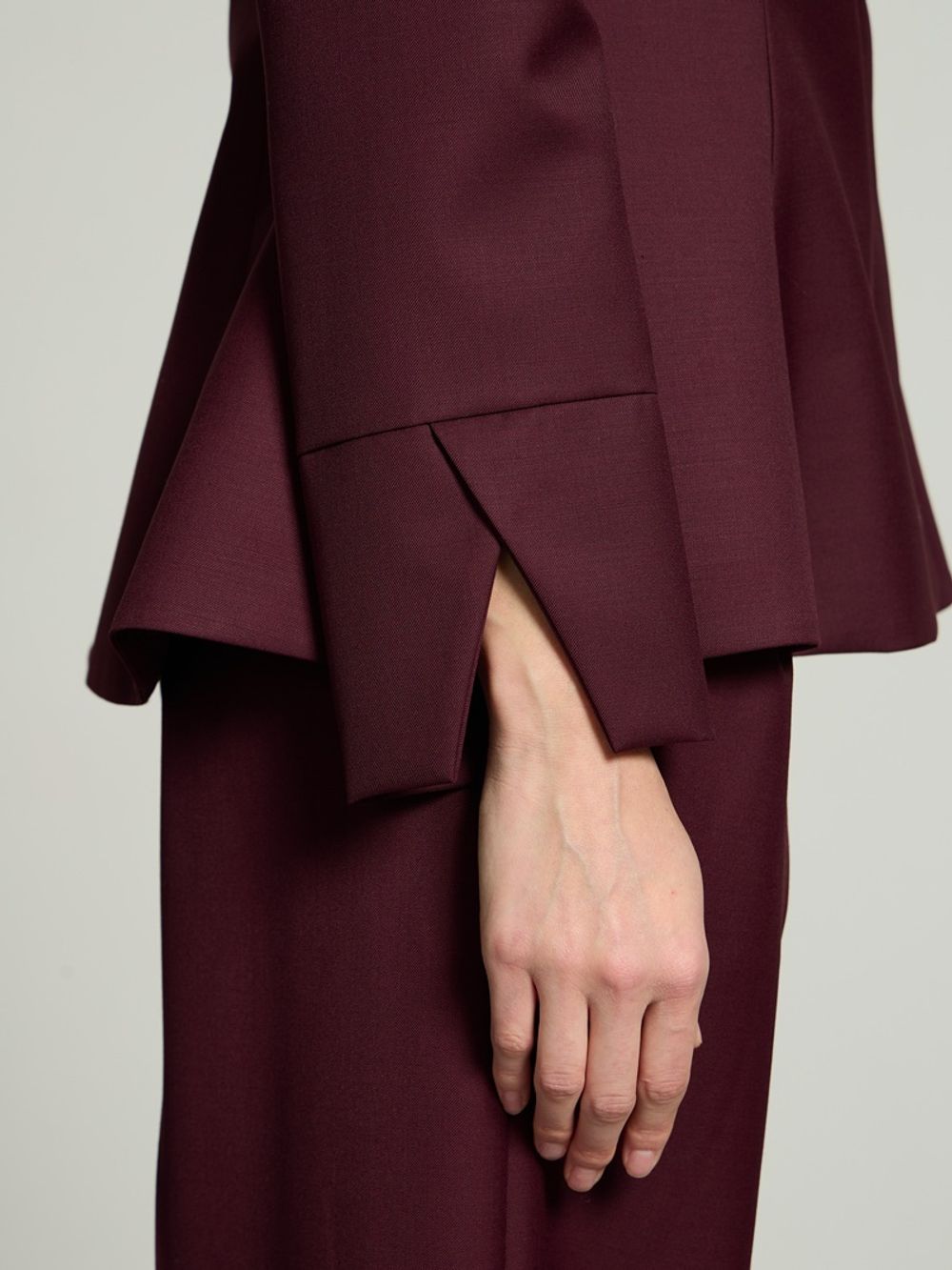 Жакет Каролина Бордо шерсть