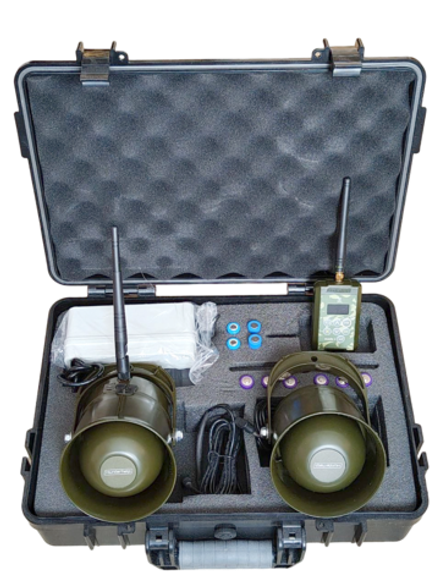 ПДУ (Wi-Fi) +беспроводной манок-динамик Альфа (wifi)+динамик Альфа в кейсе