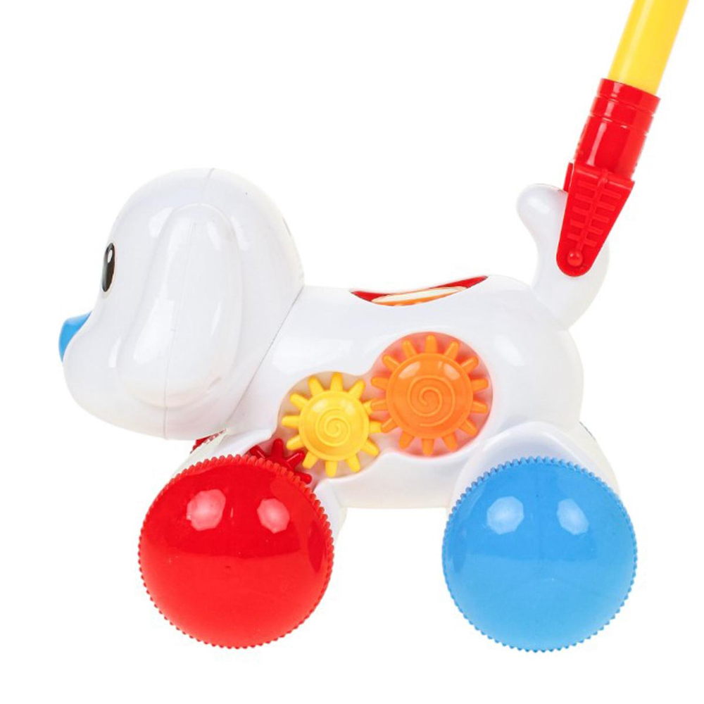 Каталка на палке Собака, пакет 0515