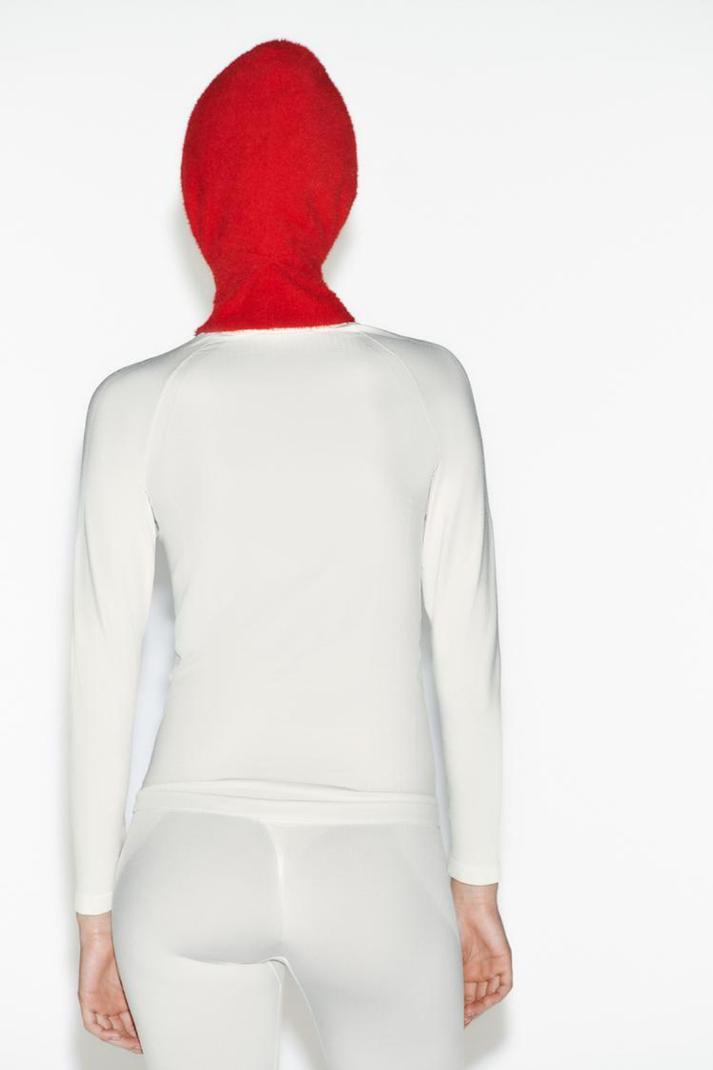 ZARA ТЕРМОФУТБОЛКА SKI COLLECTION, ЭКРЮ