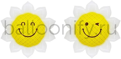 Шар (36''/91 см) Цветок, Ромашка Солнышко, 1 шт.