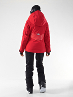 Женская горнолыжная куртка  223/9262_10 Темно-Красный