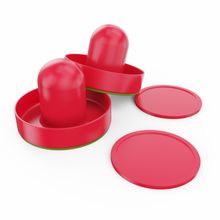 Игровой стол – аэрохоккей с подсветкой DFC Championship 53&amp;quot; 135 х 65 см, складной, белый