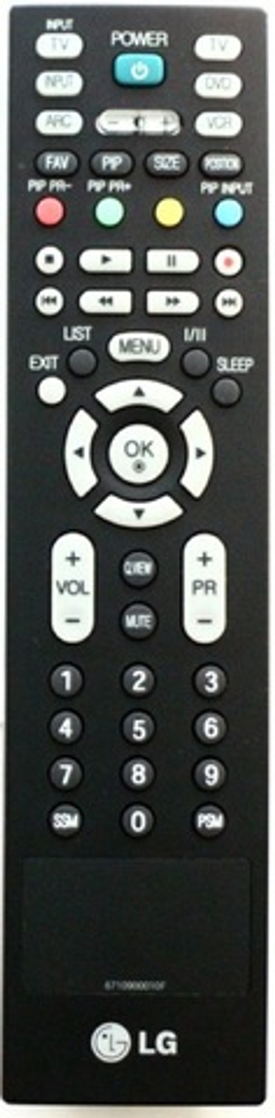 Пульт ДУ для LG 6710900010F org