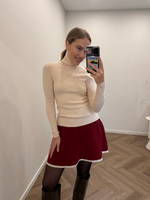 Водолазка молочный