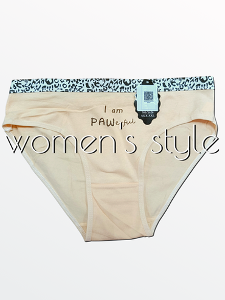 626 Трусы женские с принтом (XL)