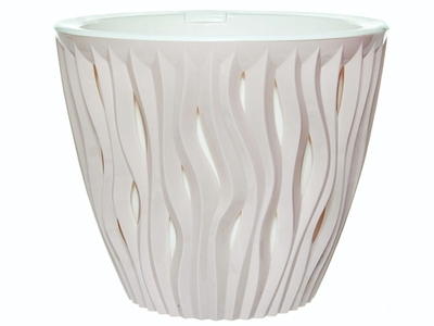 Кашпо Вдохновение 4,5л бежево-розовый