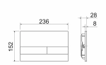 Инсталляция для унитаза Ceramica Nova Envision CN1002B
