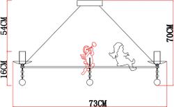 Подвесная люстра Arte Lamp