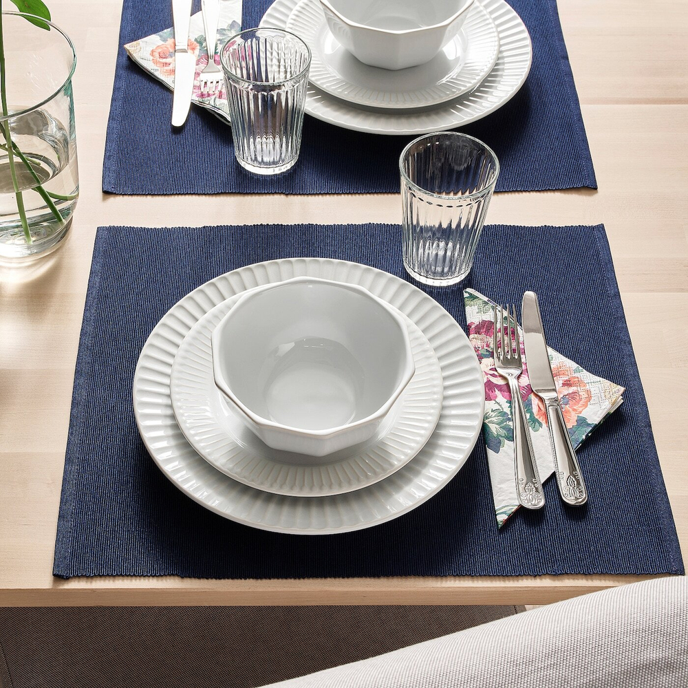 IKEA STRIMMIG  (ИКЕА СТРИММИГ)  -  Миска, белая, 15 см