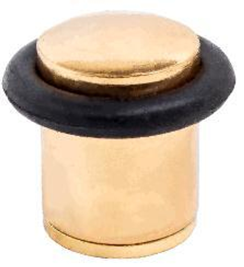 Ограничитель  дверной Стандарт цилиндр  588А-2 GP золото  европакет /13047