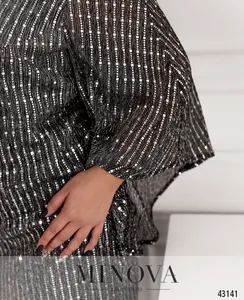 Платье 2088Б-серебро Minova