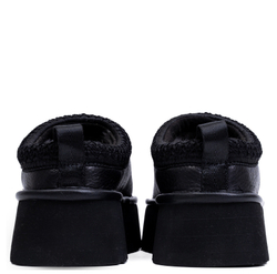 UGG Tazz Platform Leather Black