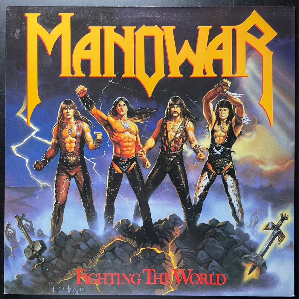 Manowar - Fighting The World (Германия 1987г.)