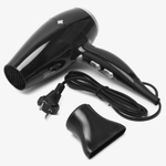 Фен 2 скорости 3 режима 2200Вт, холодная сушка (черный)