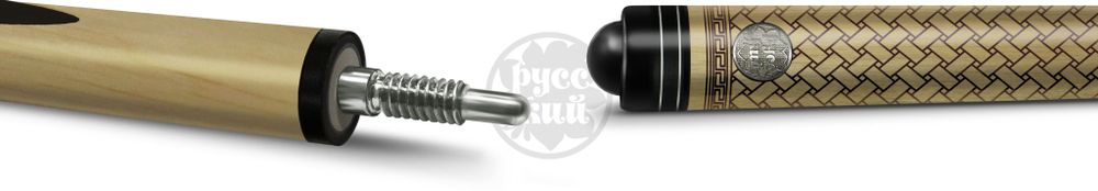 16-3-Р Кий "Переплет 6-запилов" 2 РС, черн.граб/граб(РК)