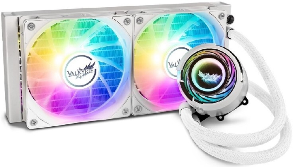 Система охлаждения жидкостная Valkyrie Jarn 240 ARGB White