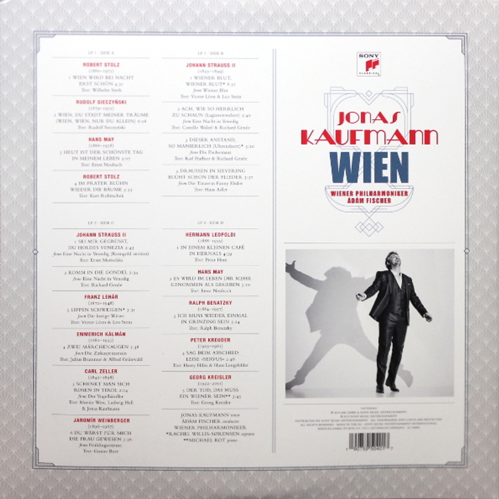 Jonas Kaufmann, Wiener Philharmoniker, Adam Fischer / Wien (Limited Edition)(2LP)