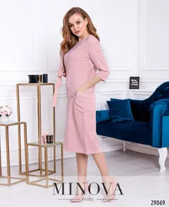 Платье 1126-пудра Minova