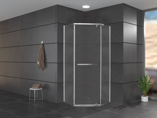 Ограждение CHIKA ZP91T душевое Ceruttispa без поддона (90х90х195)