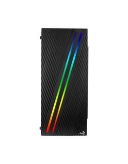 Корпус Mid Tower Aerocool Streak RGB (ATX/micro-ATX/mini-ITX, без БП) (4718009158573)