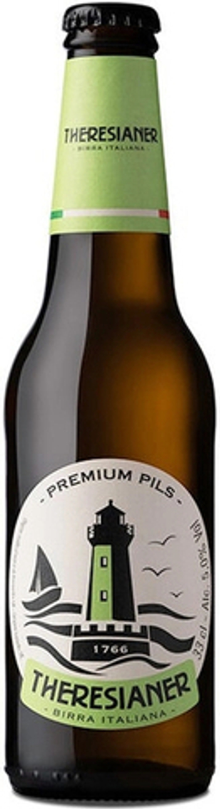 Пиво Терезианер Премиум Пилс / Theresianer Premium Pils 0.33 - стекло