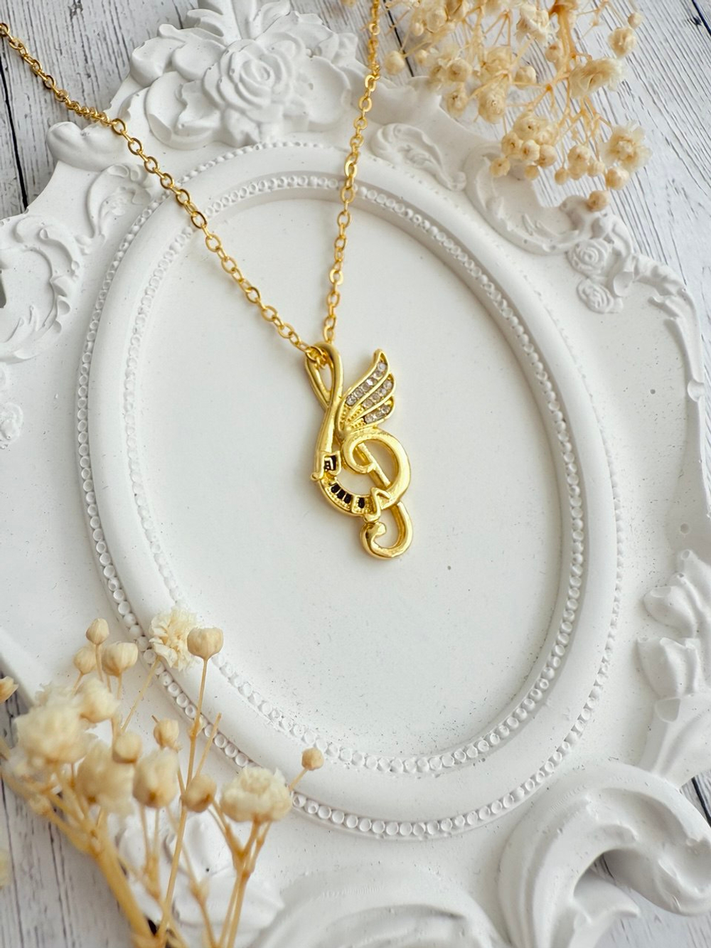 Подвеска "Скрипичный ключ. Мелодия"