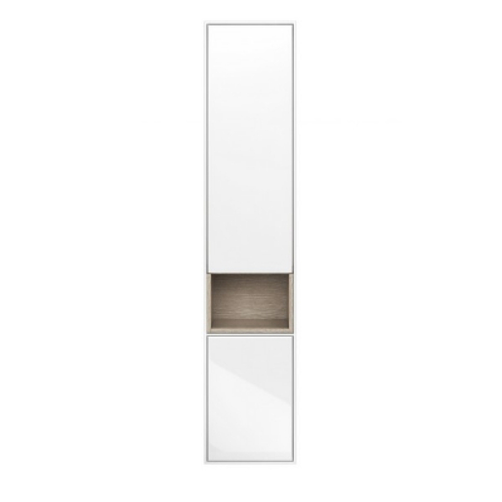 Пенал Kerama marazzi plaza modern 170 см, 2 дверцы, цвет белый