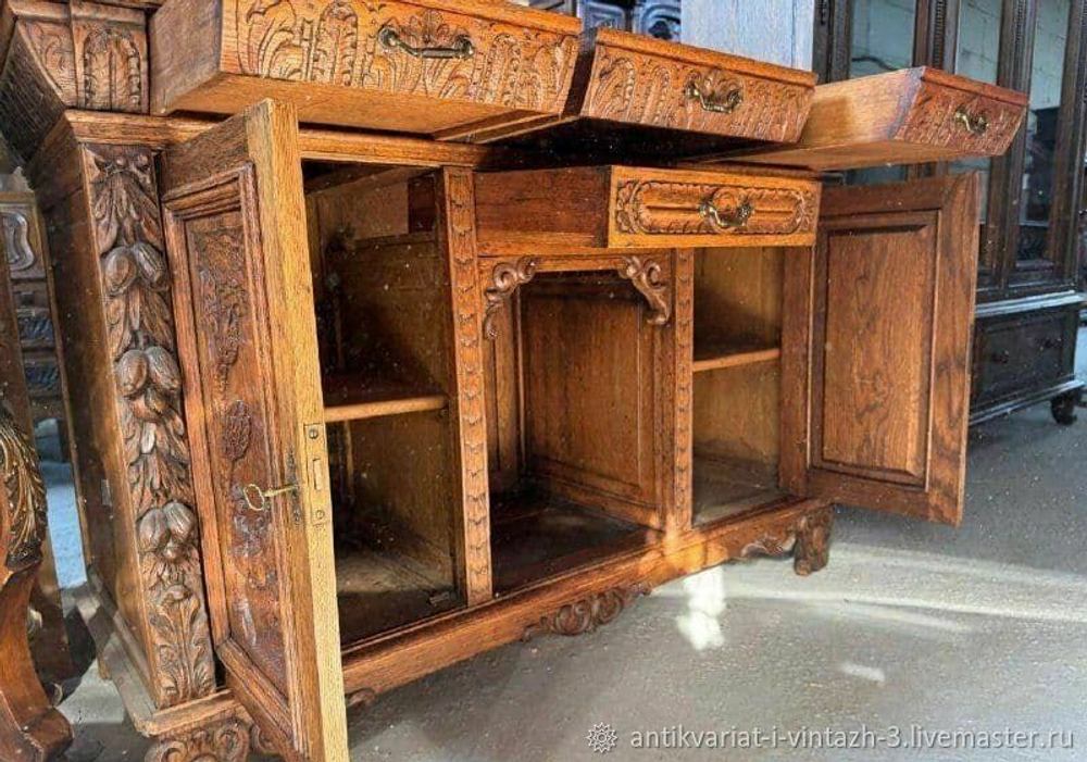 Старинный комод/тумба из дуба
