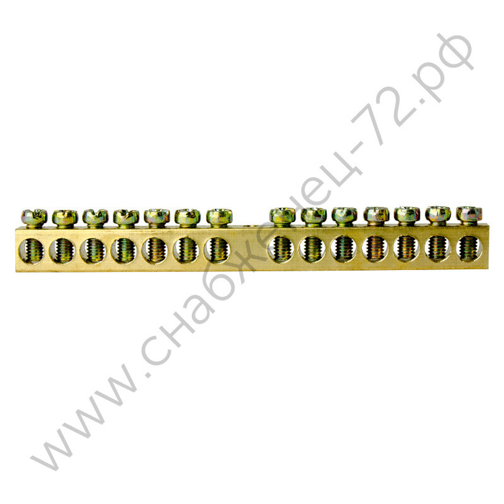 Шины нулевые без изолятора крепление по центру Энергия TS-0609C