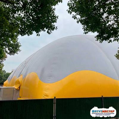 Надувной зал с ледовым катком «Ледовый Холл», 61×30×14 м