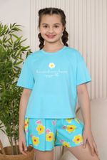 Костюм для девочки Незабудка-2 Виотекс ГОЛУБОЙ