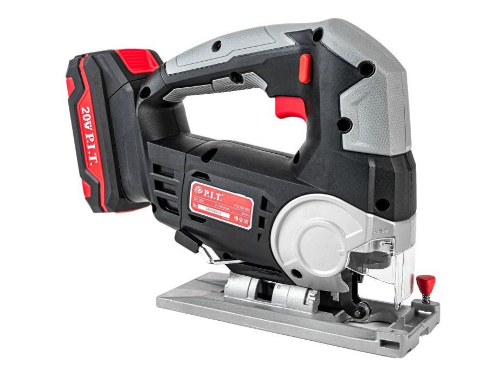 ЕАС Лобзик АККУМ.  PST20H-80A (20В, пропил 80мм, 0-2400об/мин,  БЗП, 1акб Li-Ion 2Ач, ЗУ 3А, кейс)