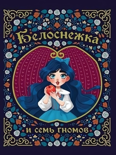 Сказки и любимые писатели "Белоснежка и семь гномов" Кэрин Гримм (Проф-Пресс)