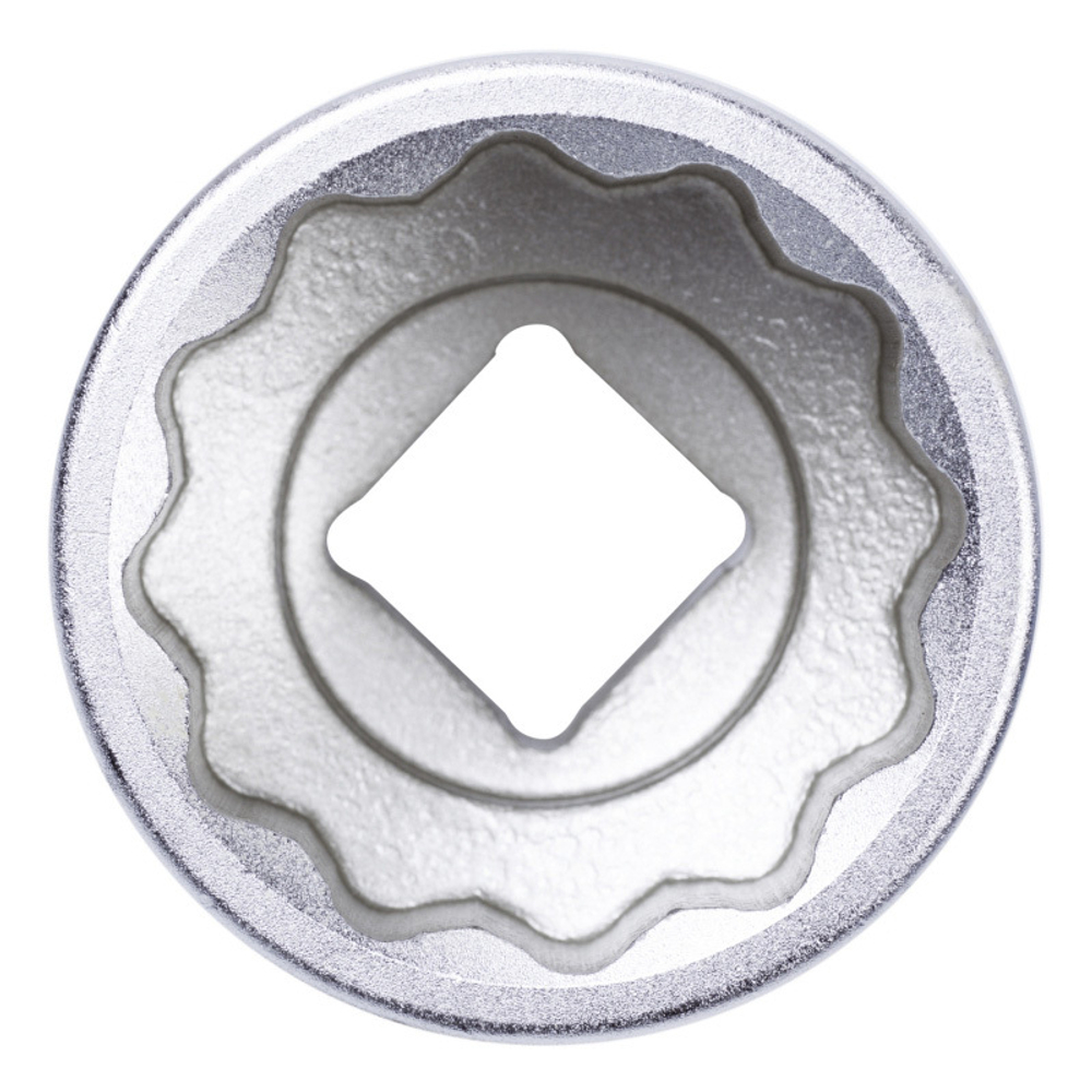 KING TONY (833076S) Головка торцевая стандартная двенадцатигранная 1", дюймовая 2-3/8"