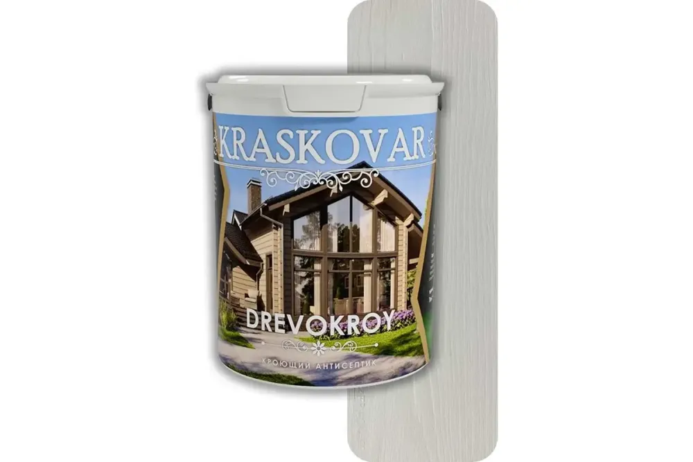 Кроющий антисептик Kraskovar Drevokroy, база А