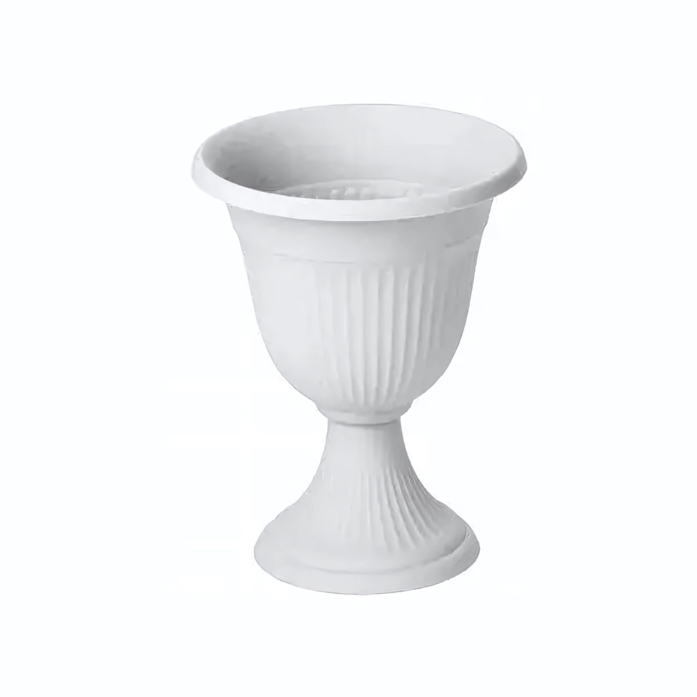 Кашпо-вазон ЛИВИЯ D350мм 12,6л высокий Мраморный 0,44,35х0,35м