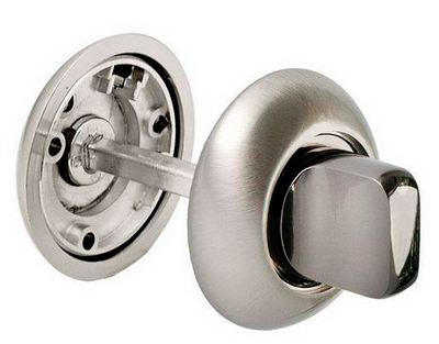 Завертка MORELLI MH-WC сантех. SN/BN бел.никель/черный никель