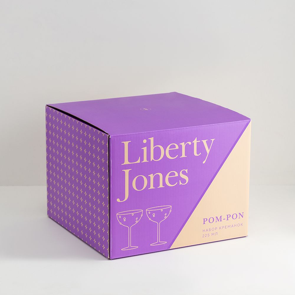 Набор креманок Pom-pon, 225 мл, 4 шт.
