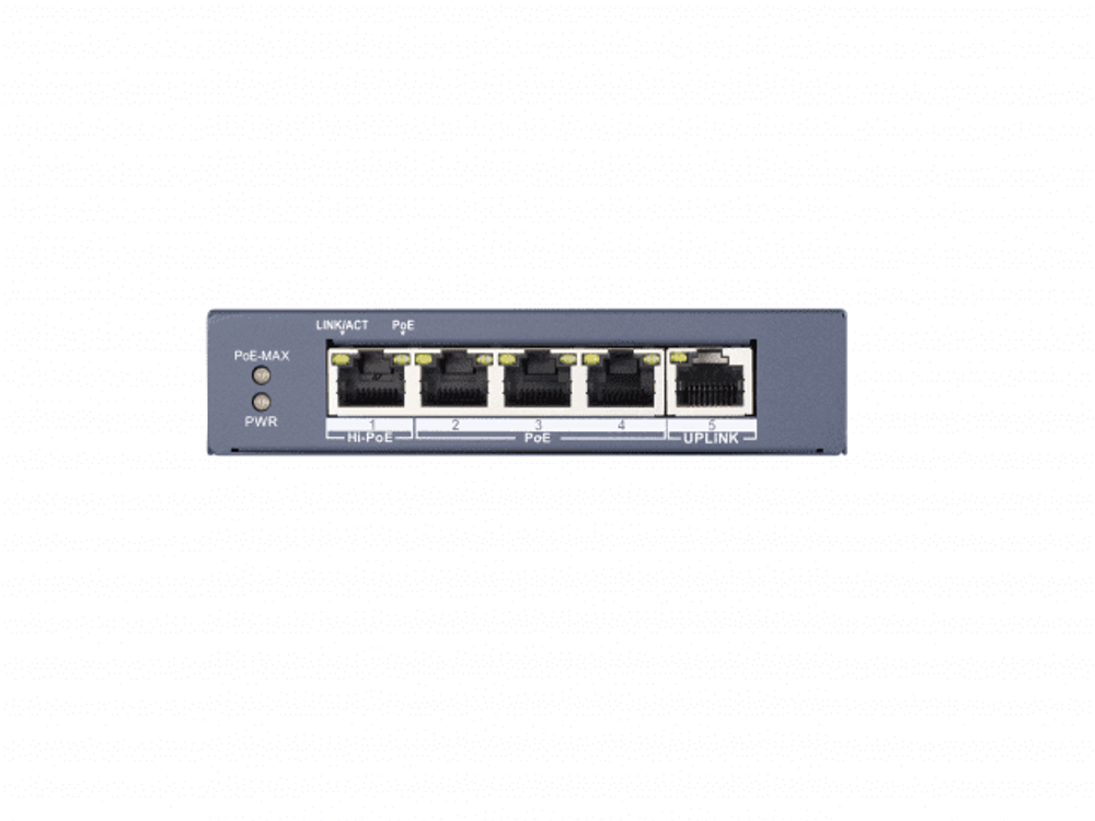 Hikvision DS-3E0505HP-E Сетевое оборудование