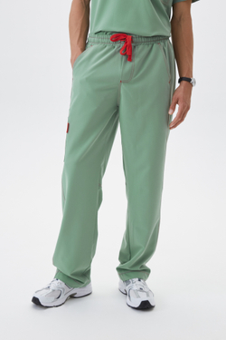 Брюки медицинские мужские Гекай, шалфей