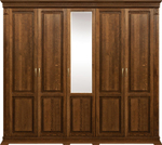 Шкаф для одежды 5д «Верди Классик» П3.0487.1.27