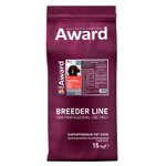 Сухой корм AWARD PFB Monoprotein для взрослых собак мелких и миниатюрных пород из лосося с добавлением семян льна и алоэ вера 15кг